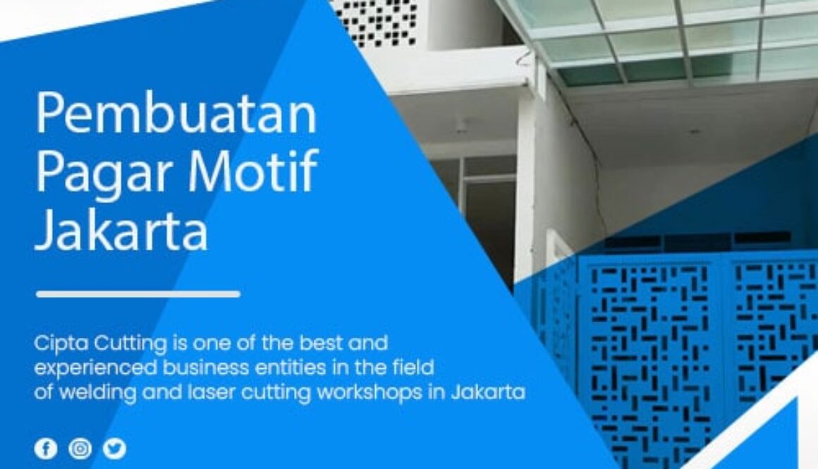 Pembuatan pagar motif jakarta