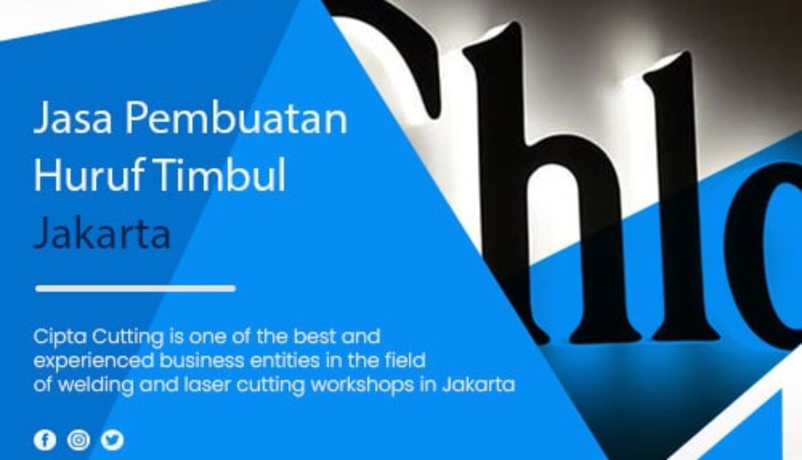 Jasa pembuatan huruf timbul jakarta
