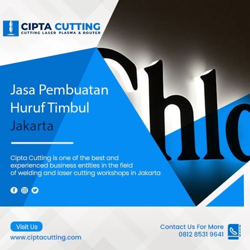 Jasa pembuatan huruf timbul jakarta