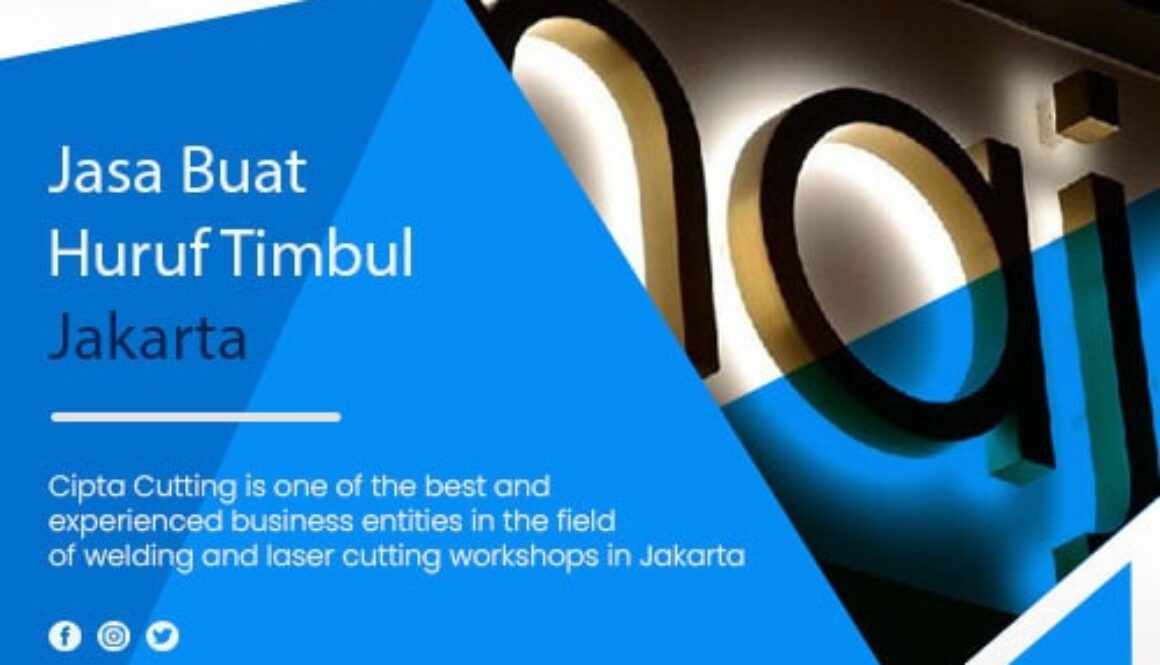 Jasa buat huruf timbul jakarta